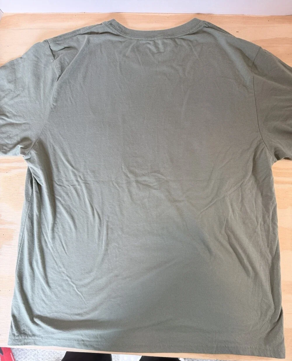 Hello Fall T-shirt, Olive Green, Size Large